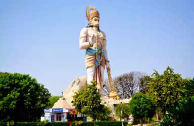 Hanuman Ji's Temple Construction